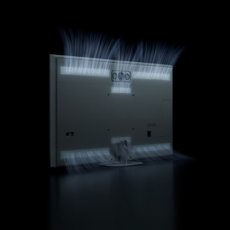 Innovative Panasonic cooling system for superior brightness